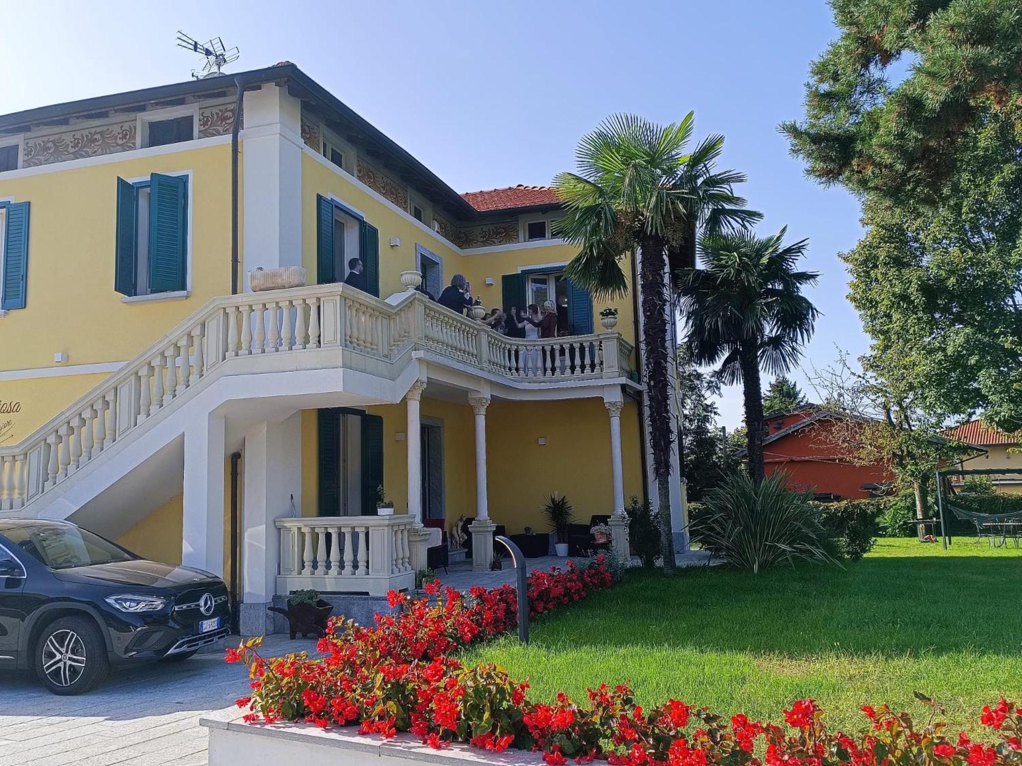 B&B Villa Preziosa Lago Maggiore Lesa Εξωτερικό φωτογραφία